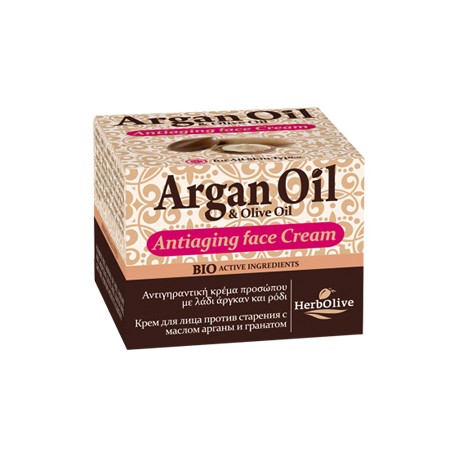ArganOil Αντιγηραντική Κρέμα Προσώπου - Face Antiaging Cream
